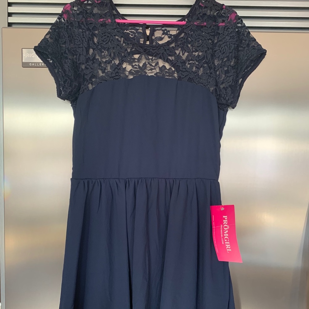 Nwt navy dress